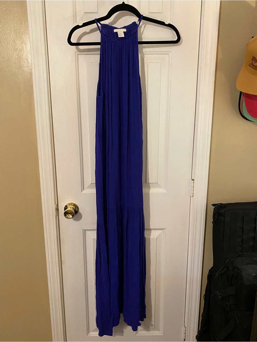 H&M purple maxi dress